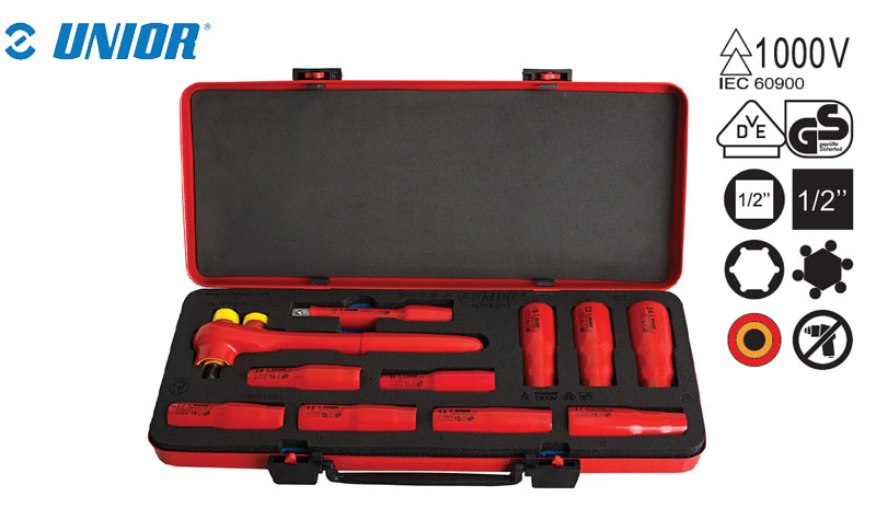 Trusa chei izolate 1000V Unior
