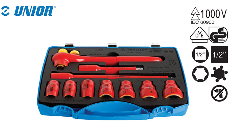 Trusa chei izolate 1000V Unior