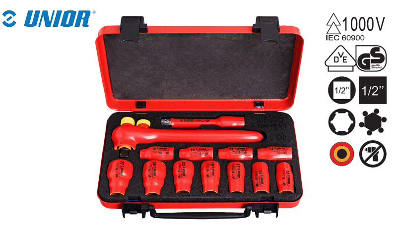 Trusa chei izolate 1000V Unior