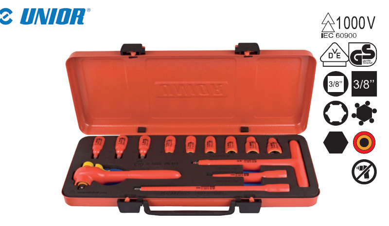 Trusa chei izolate 1000V Unior