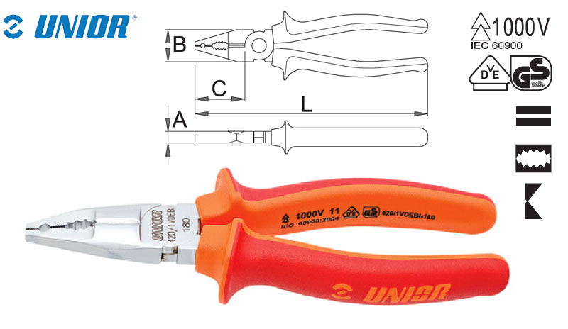 Cleste Unior 1000V