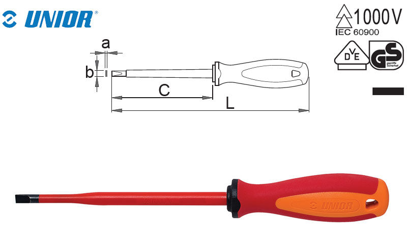 Surubelnita Unior 1000V