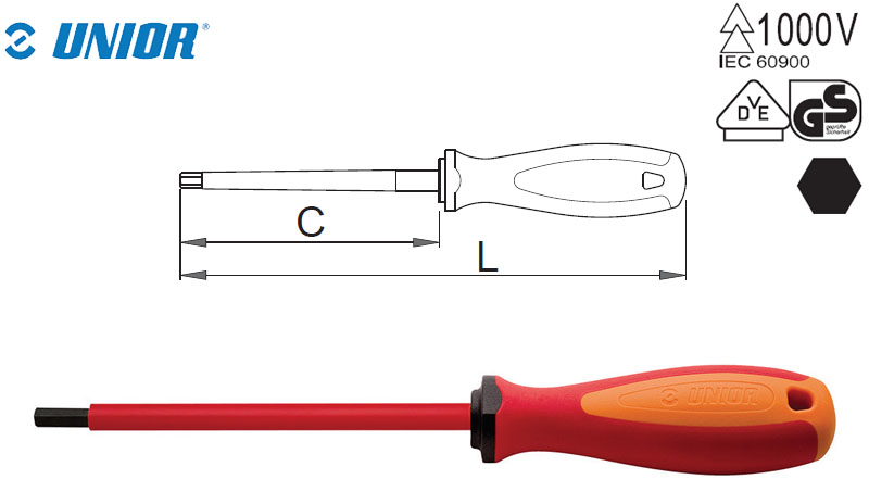 Surubelnita Unior 1000V