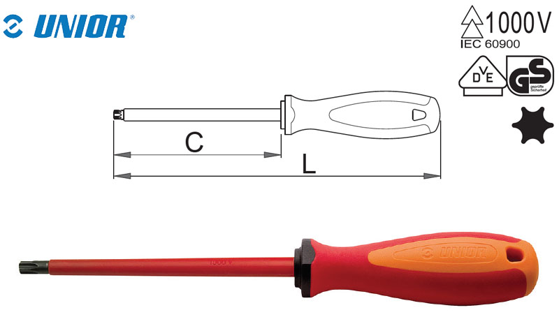 Surubelnita Unior 1000V
