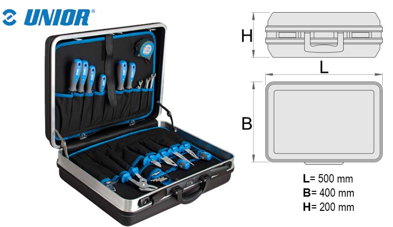 Trusa scule electricieni Unior