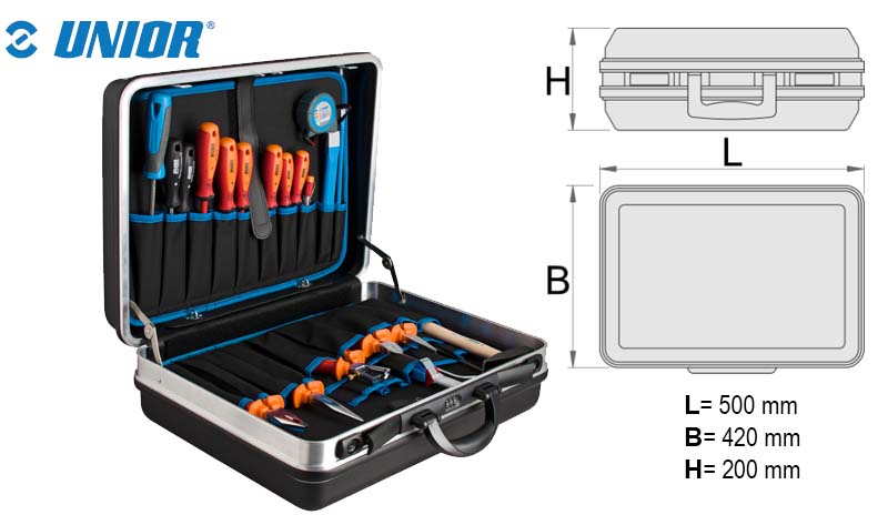 Trusa scule electricieni Unior