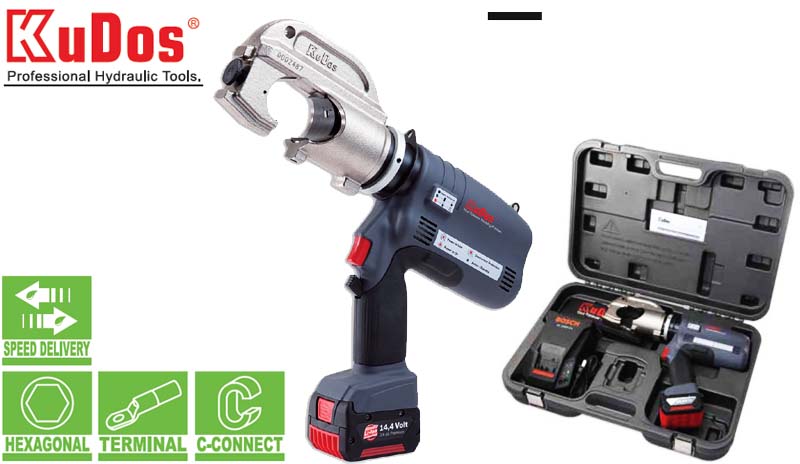 Cleste electrohidraulic pentru sertizat cabluri