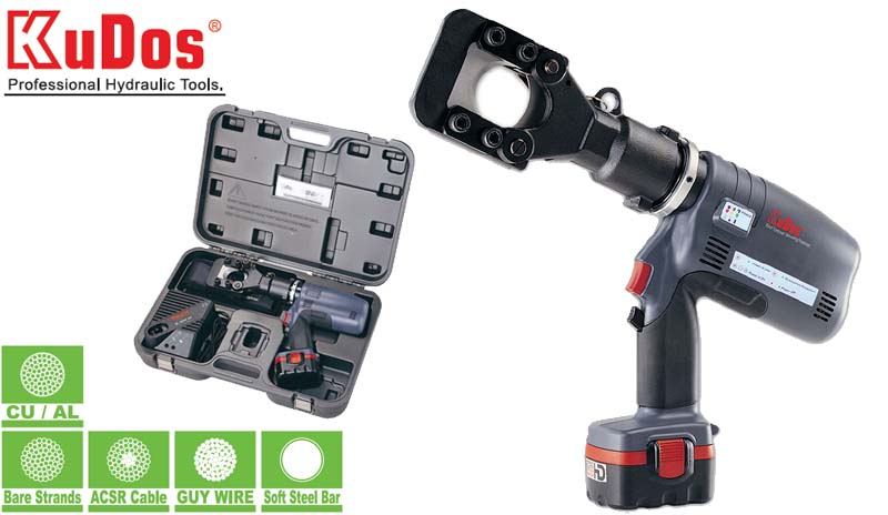 Cleste electrohidraulic pentru sertizat cabluri