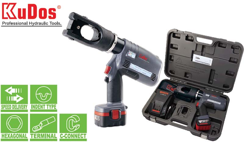 Cleste electrohidraulic pentru sertizat cabluri